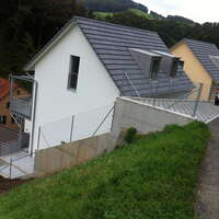 MFH + EFH's Buus Fassade Nord + Ost EFH