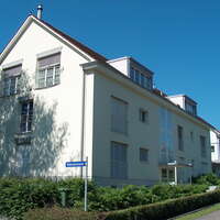 MFH + EFH Oberwil Fassade Nord Eingang